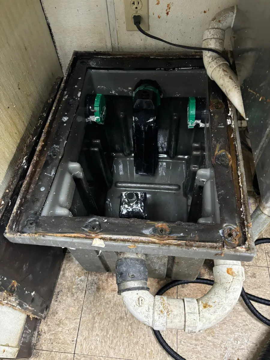 Grease Trap After
